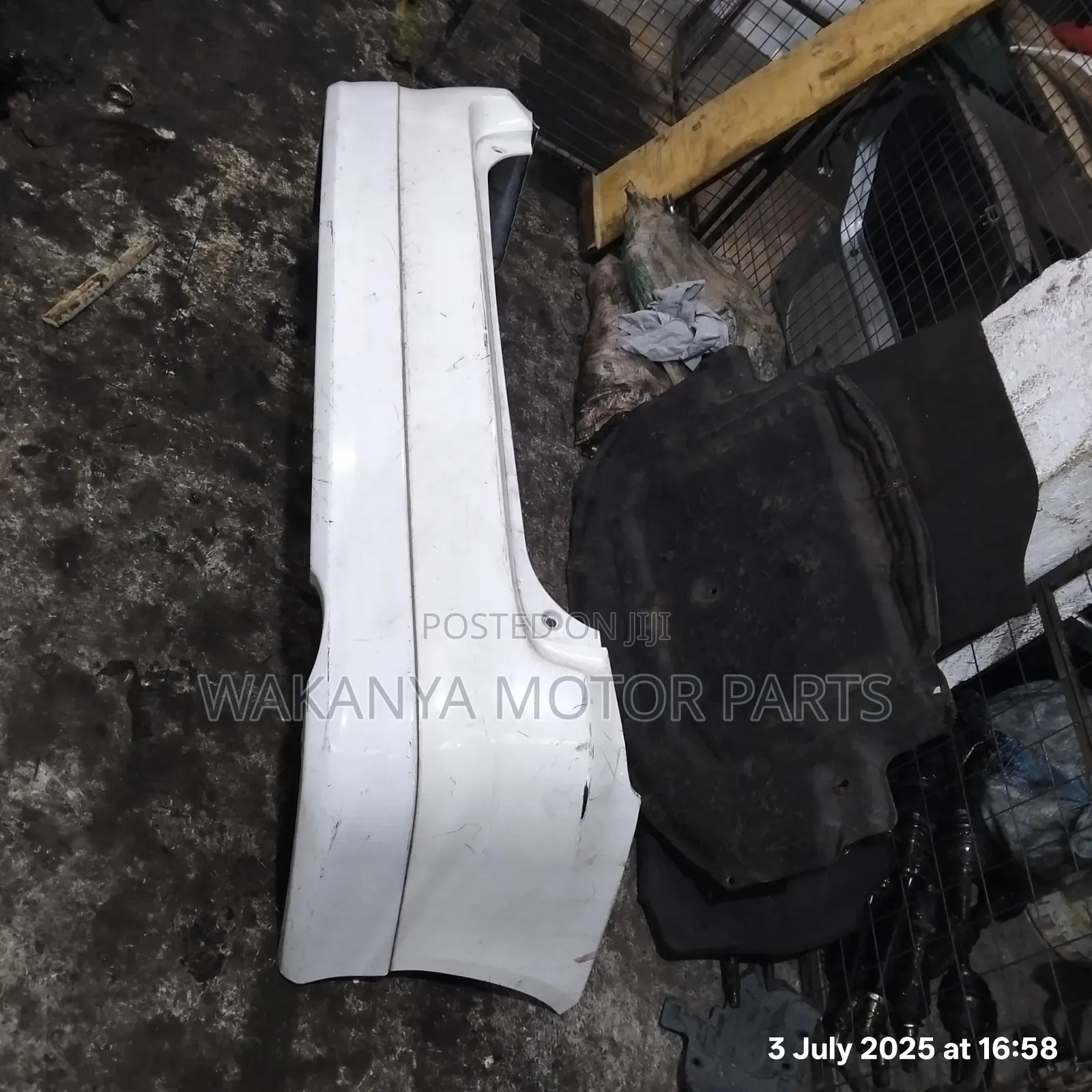 Toyota Fielder 2008 Rear Bumper With Skirting, Ex Japan