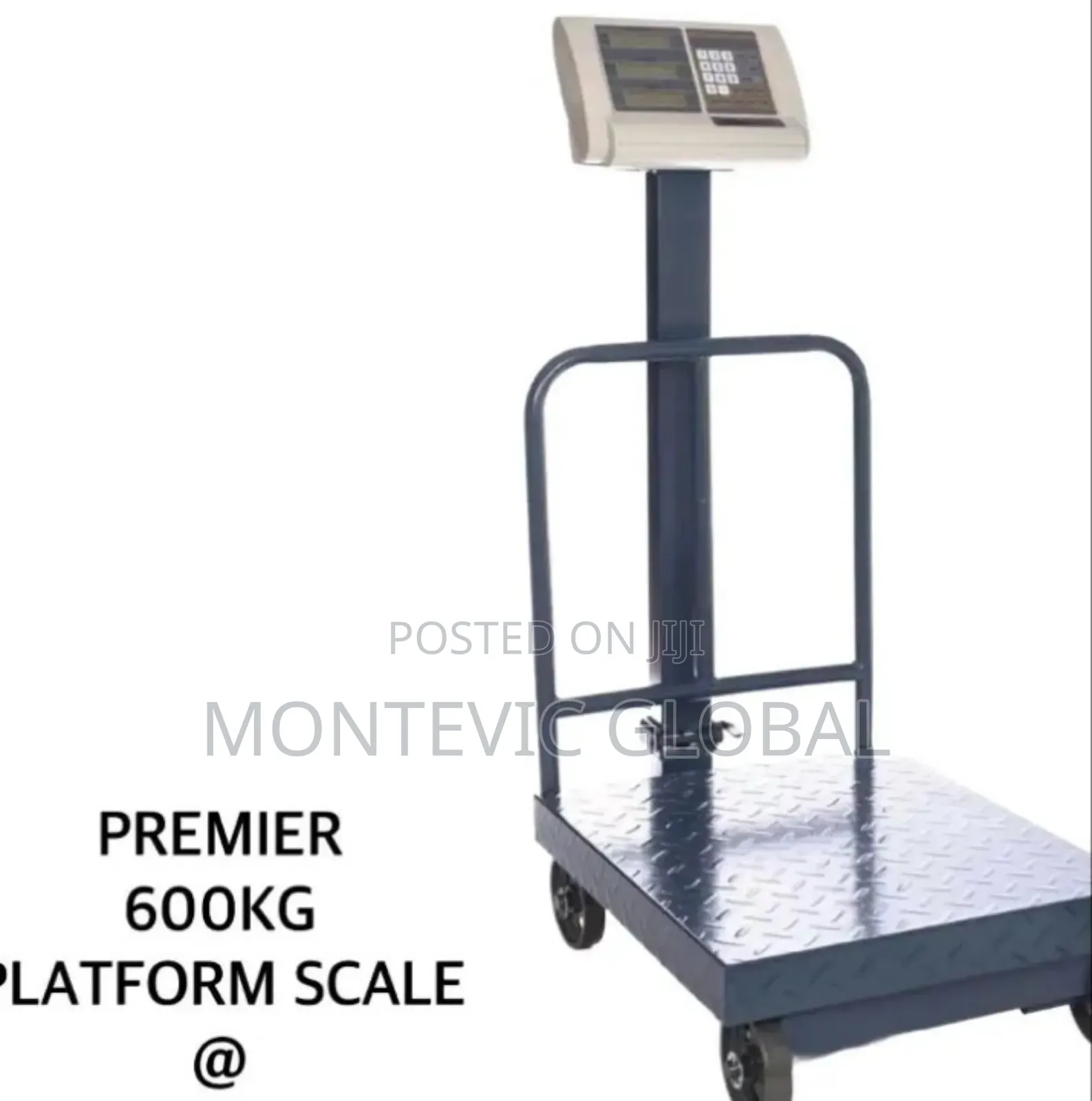 Premier 600kgs Platform Scale With Guard and Wheels