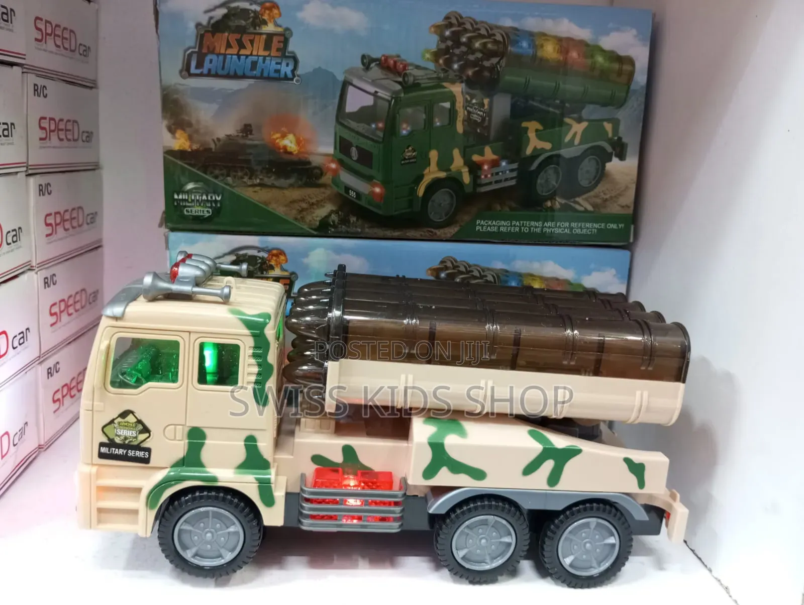 Army Truck Toy/ Military Truck/ Missile Launcher