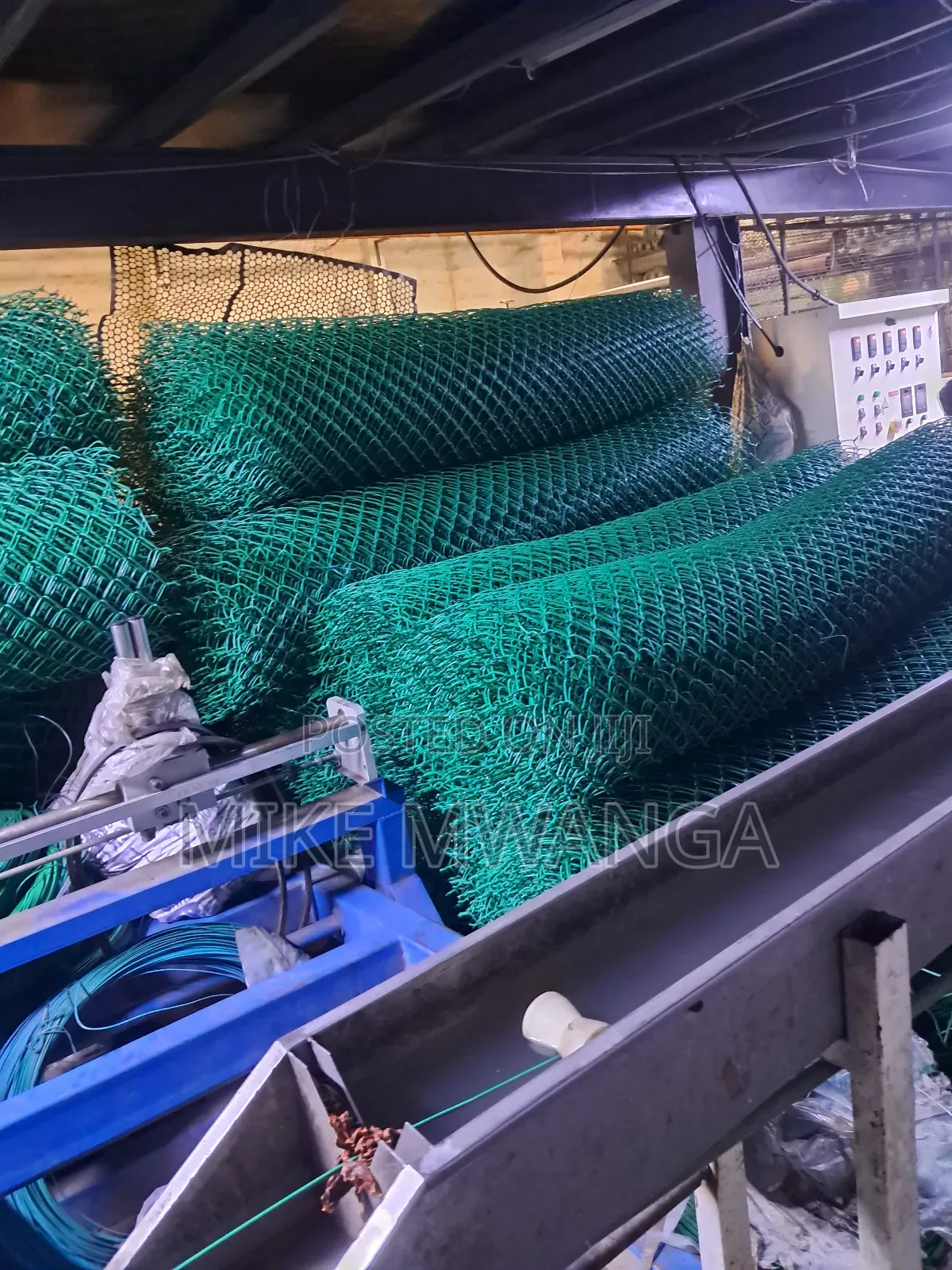 Super PVC-Coated Chainlink 8g Mesh 50×50 8ft