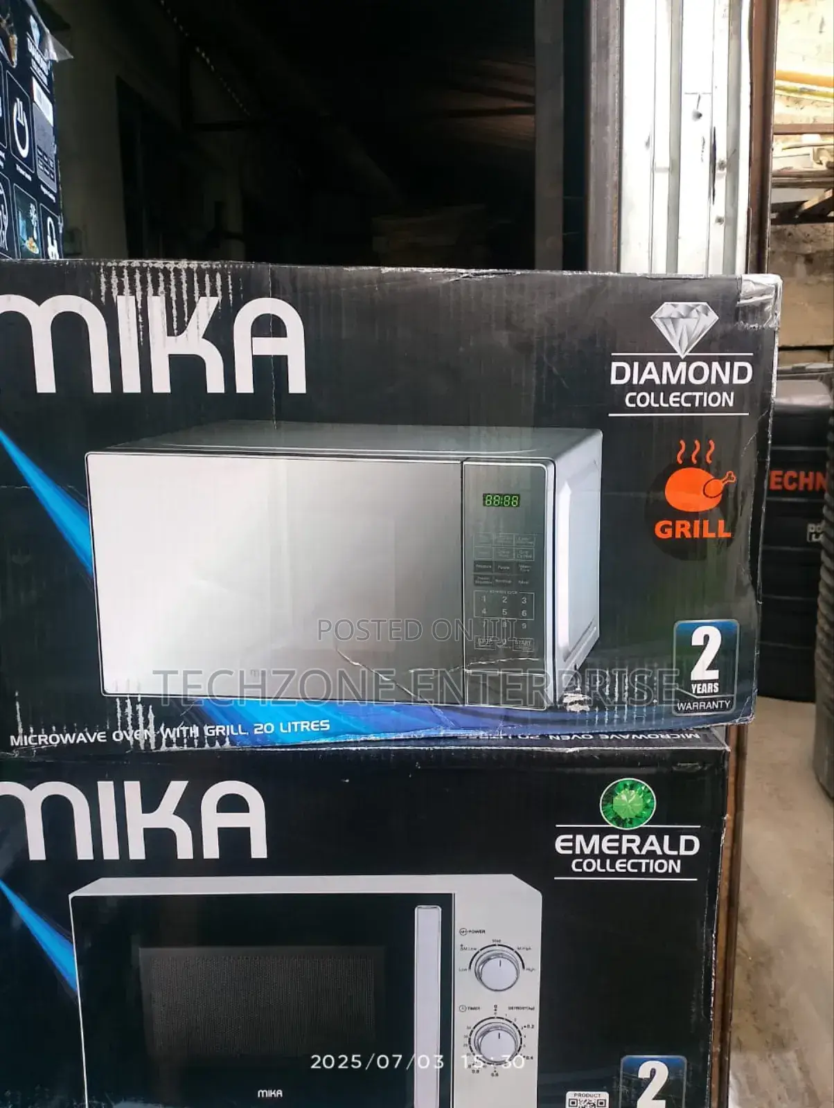 Mika Microwave Oven Grill 20ltr With 1000w Grill