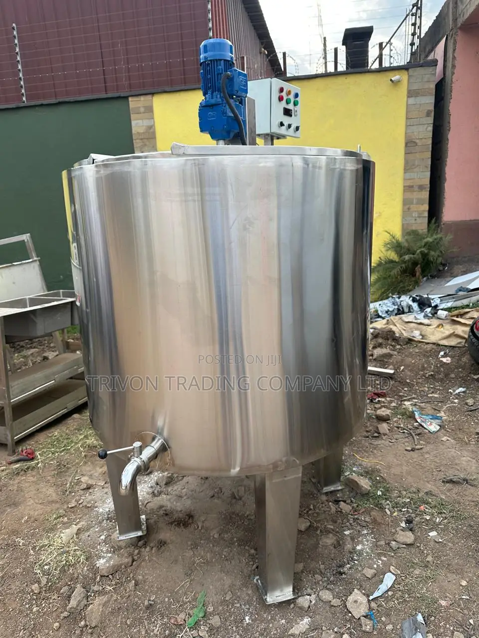 Stainless Steel 1000l Milk Cooling Tank