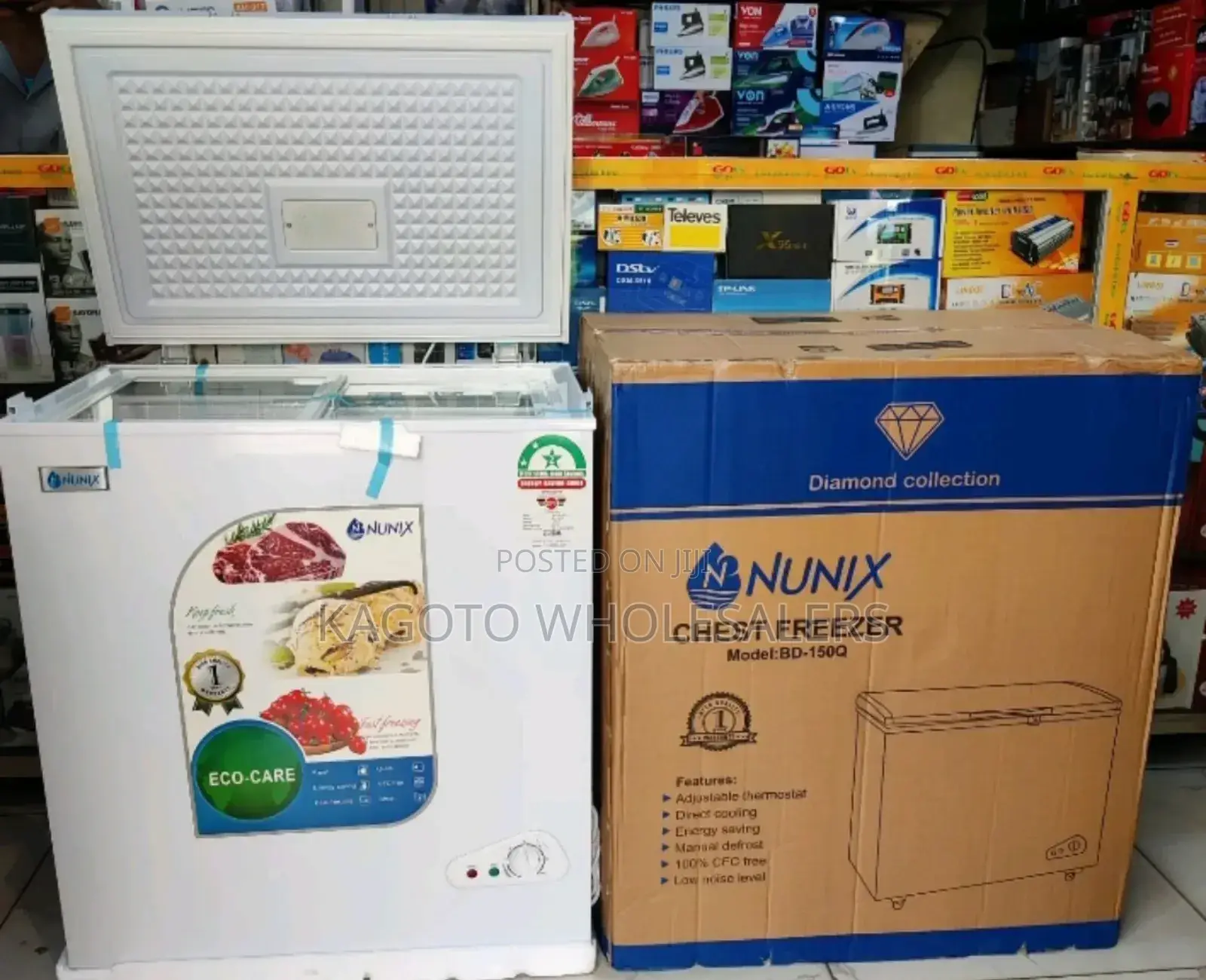Nunix 150liters Freezer
