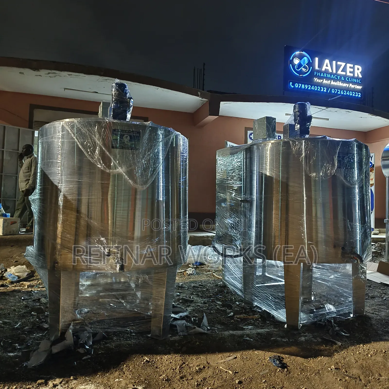 Pasteurizer Machine and Coolers - Juice Milk Processing