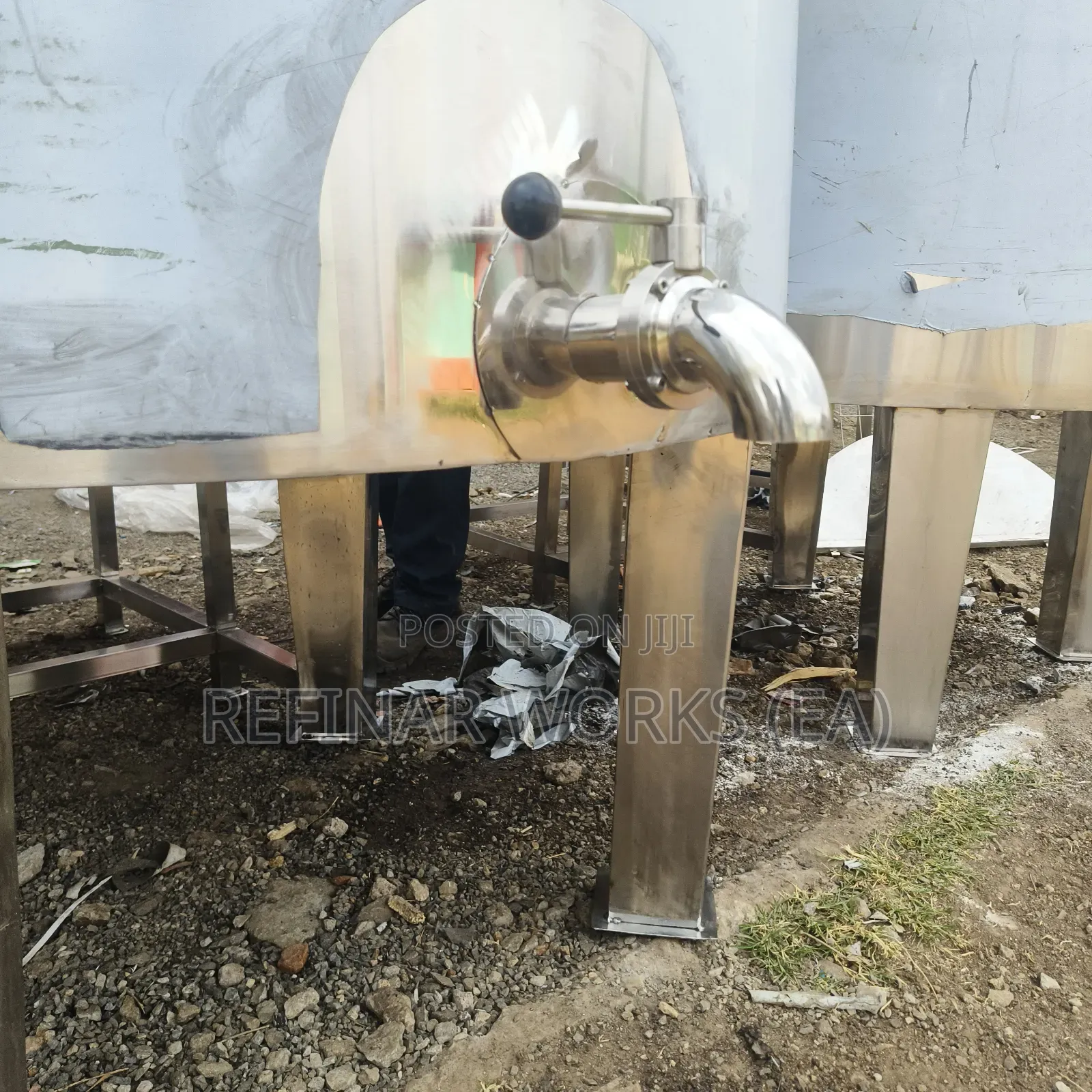 Milk Pasteurizer and Chiller Set for Small Dairy Processors