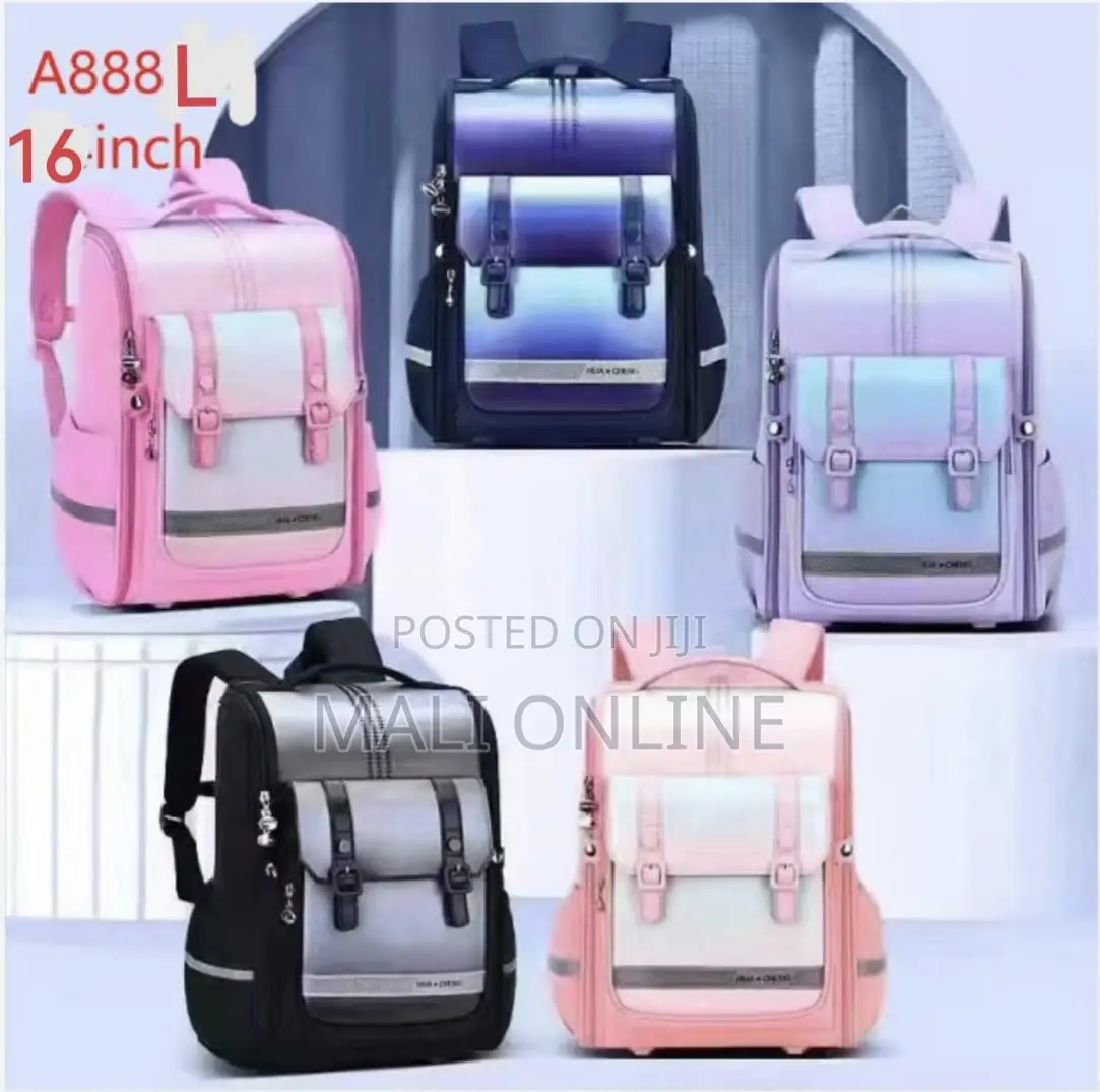 Large Capacity Kid School Backpack Waterproof Reflective Bag