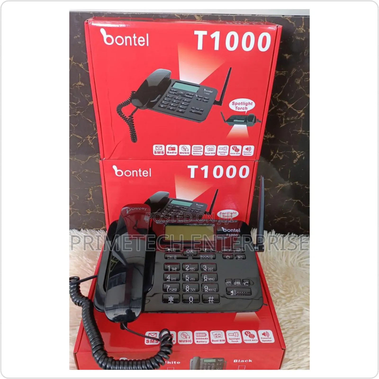 Bontel T1000 Telephone-Dual Sim