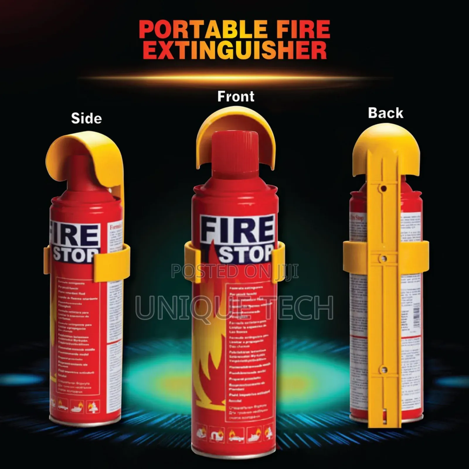 Fire Stop 500ml – Fast Spray For Car & Home Safety