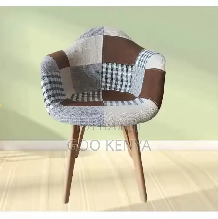 Home Chair ; Patchwork Dining Chair Colourful Armchair