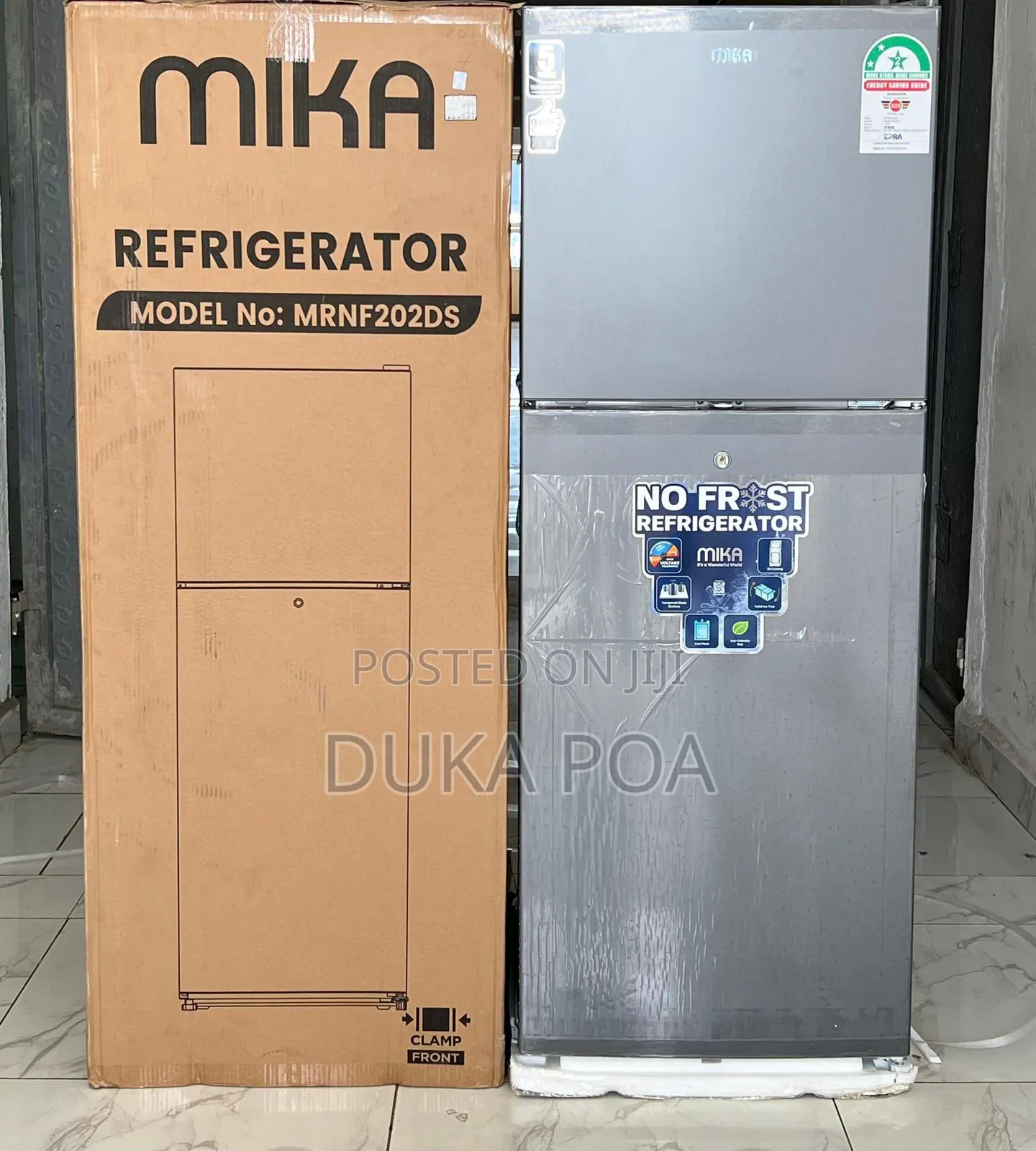 No Frost Fridge 2 Door Top Mount Freezer