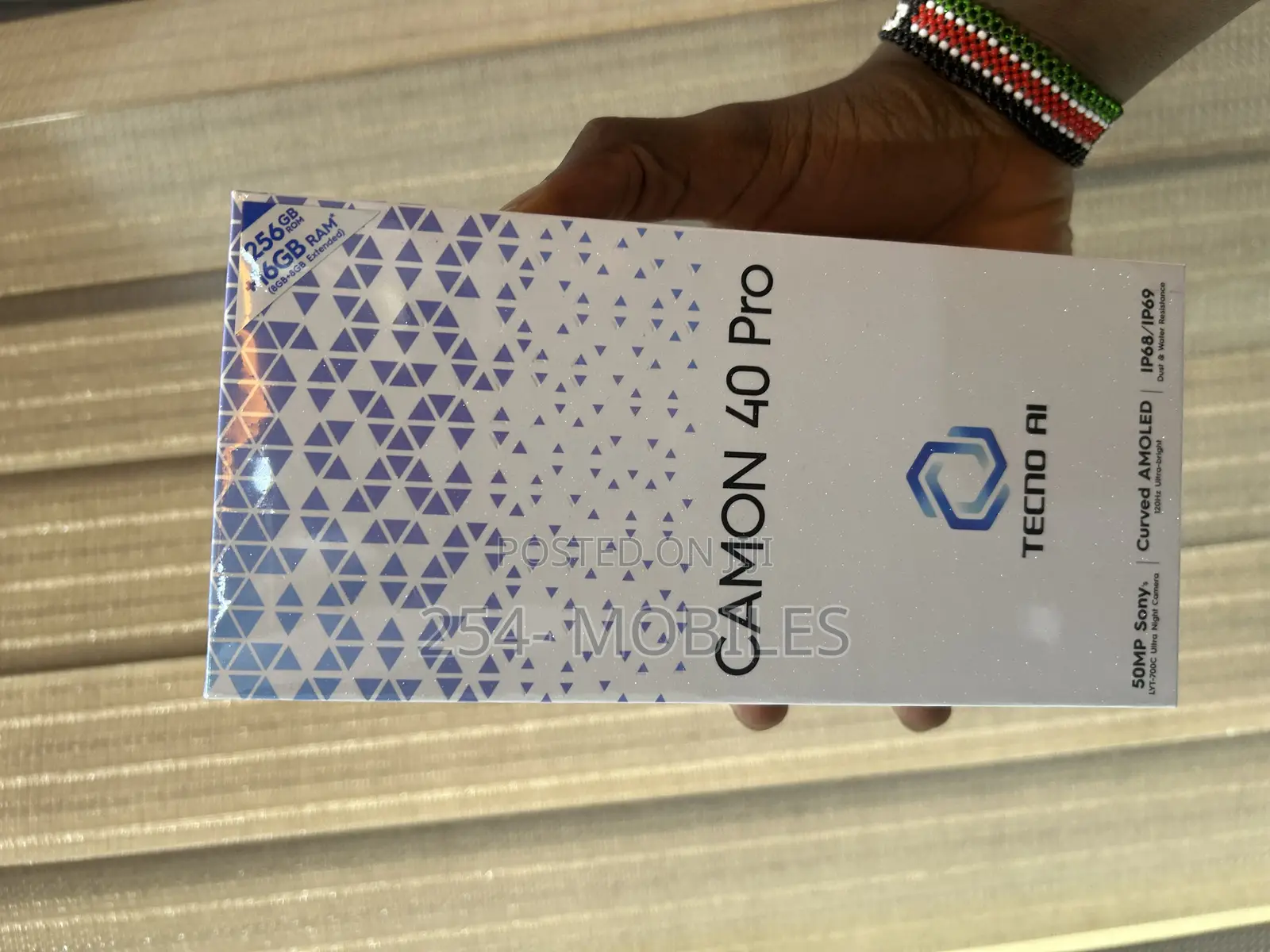New Tecno Camon 40 Pro 256 GB Black