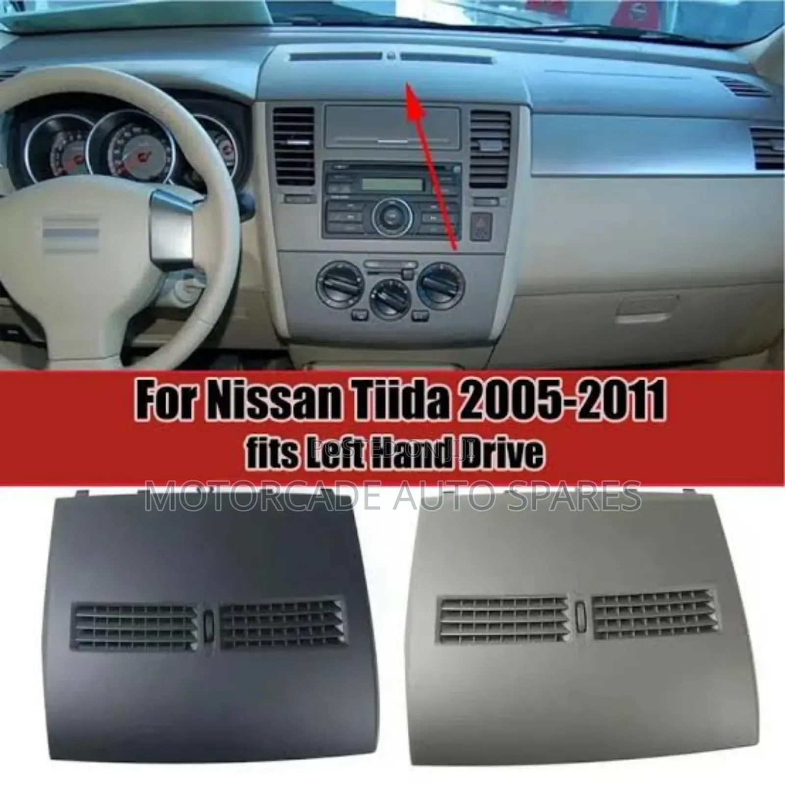 Nissan Tiida 2005-2011 Dashboard Air Vents