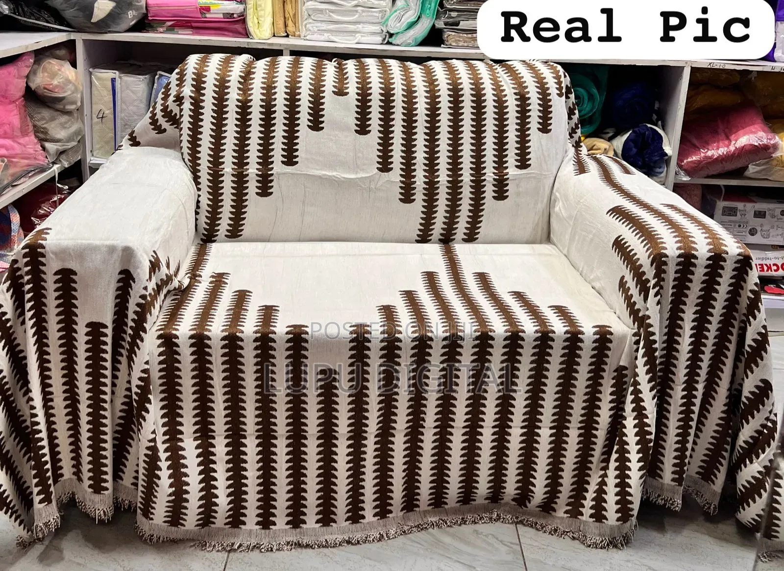 Quality Chenille Cotton Slip Sofa