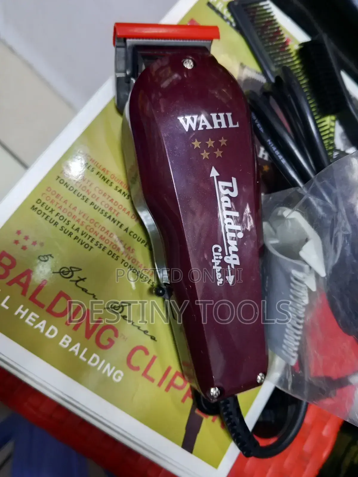 Balding Wahl Shaving Machine