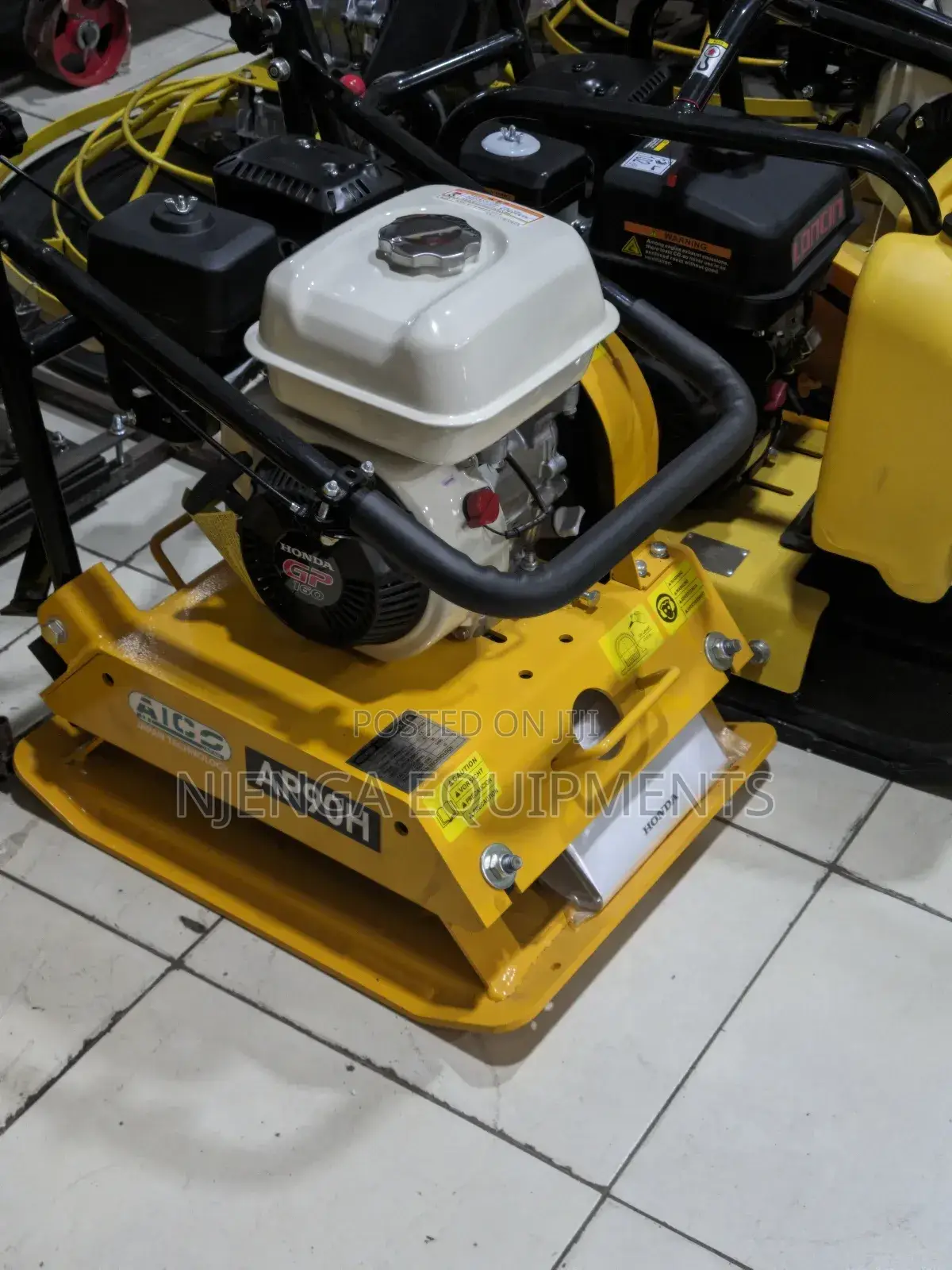 Plate Compactor Aico Japan, With Honda Engine