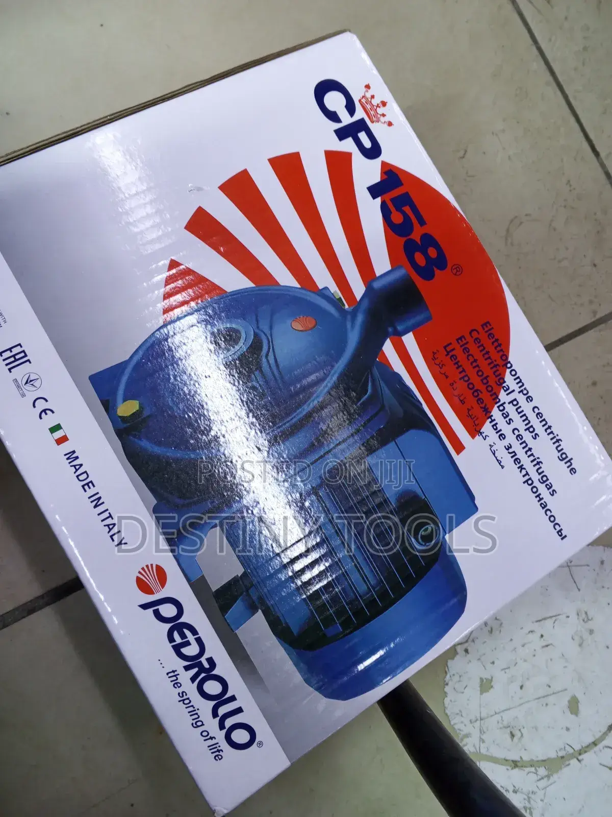 Pedrollo 1hp Water Pump