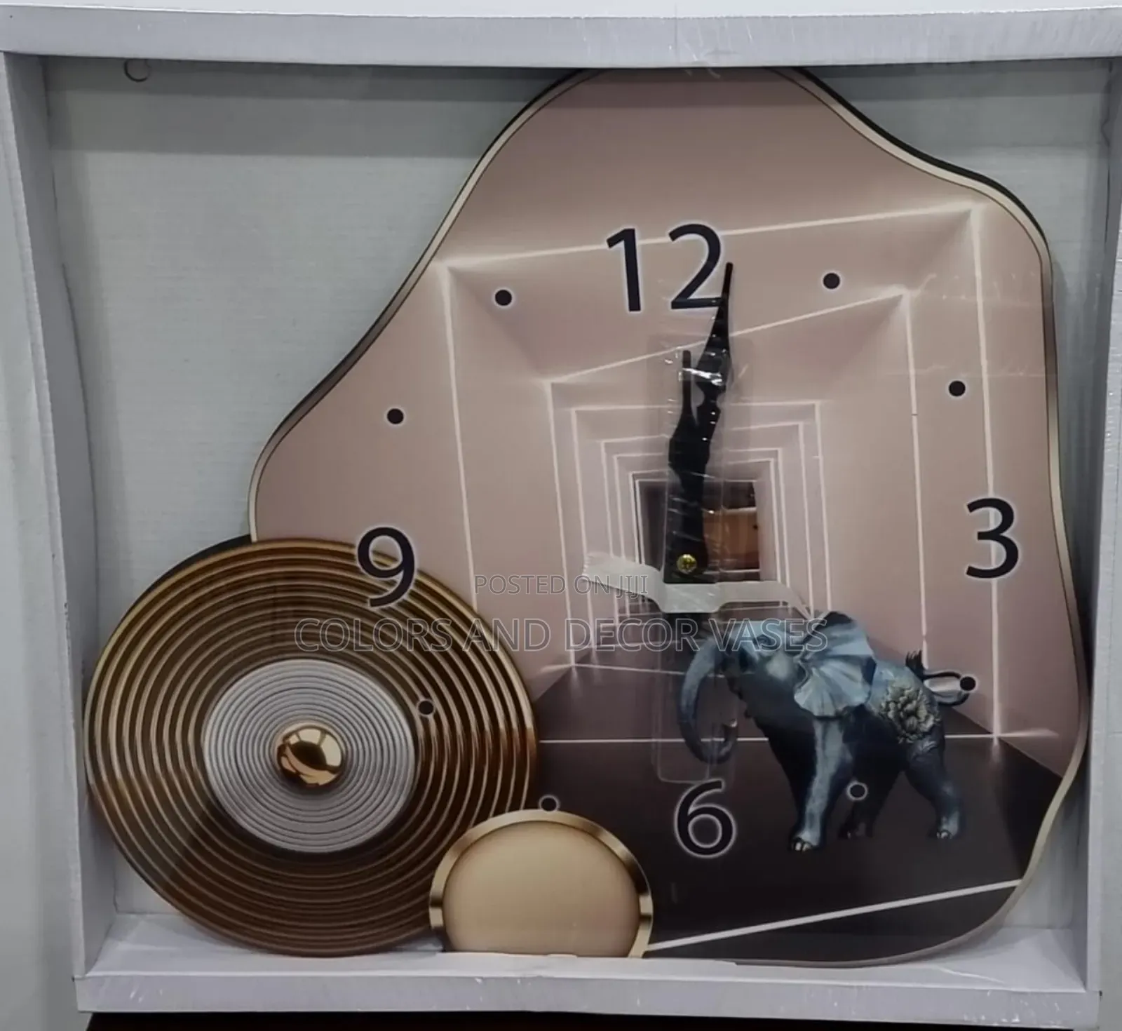 Wall Clock Set of 3 Decor