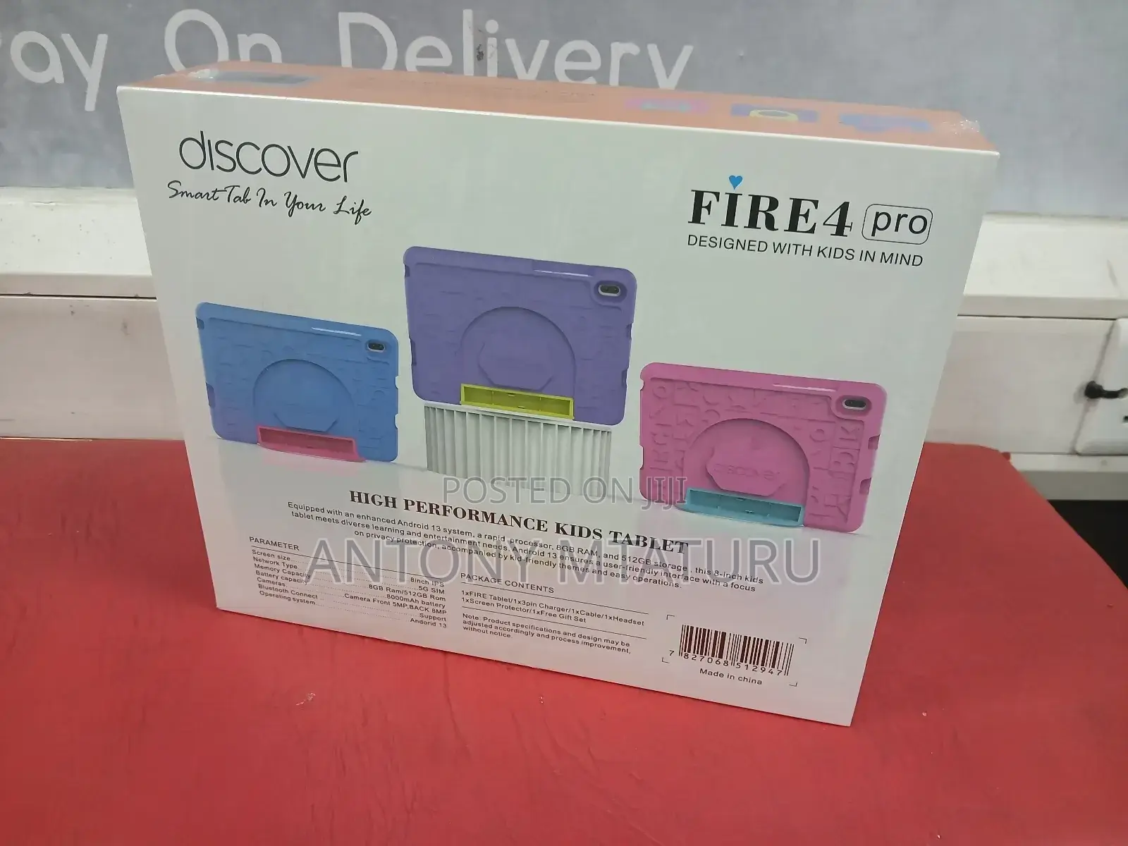 New Discover Fire4 512 GB Gray