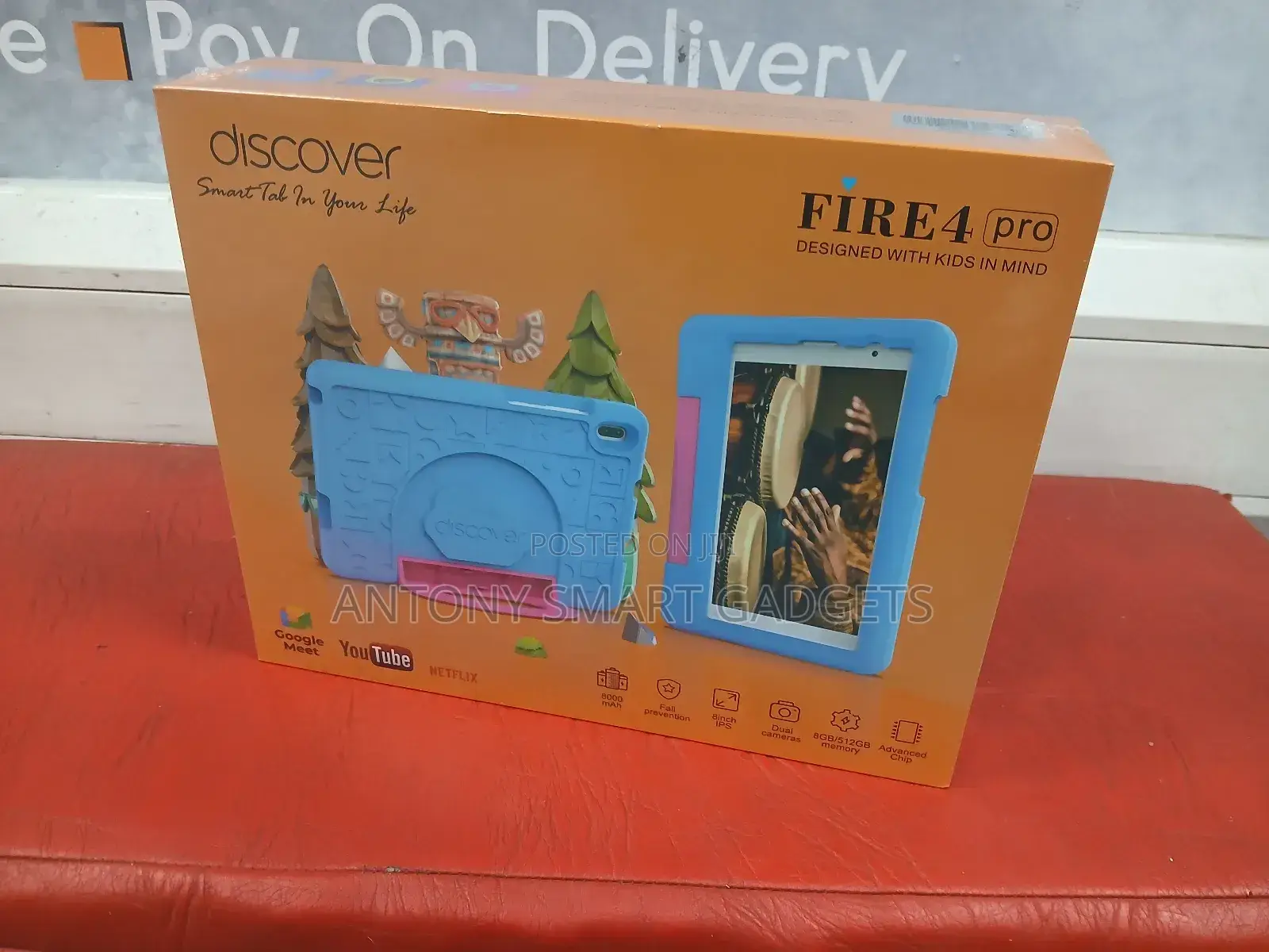 New Discover Fire4 512 GB Gray