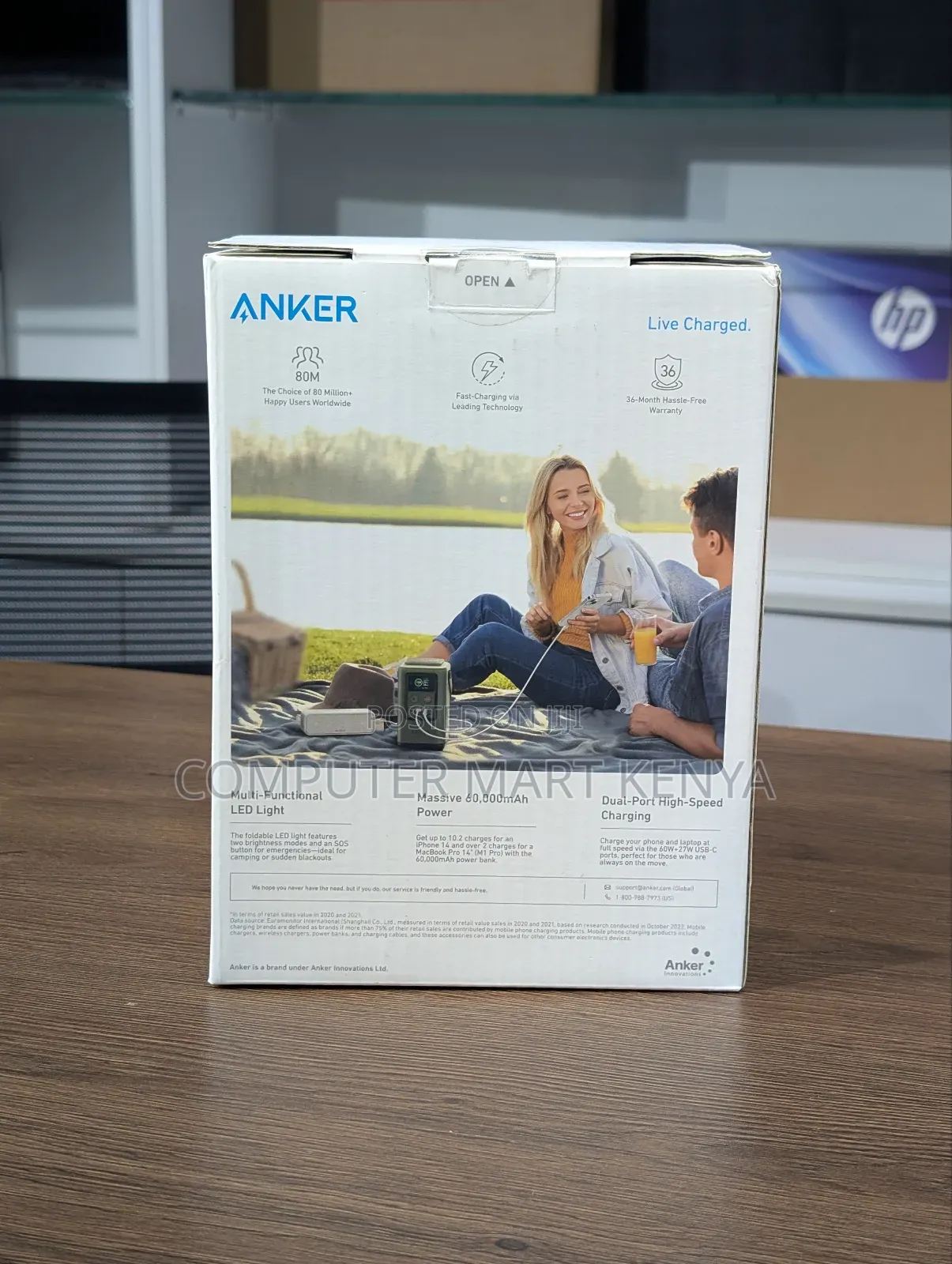 Anker 548 Power Bank (Power Core Reserve 192wh) 60,000 Mah