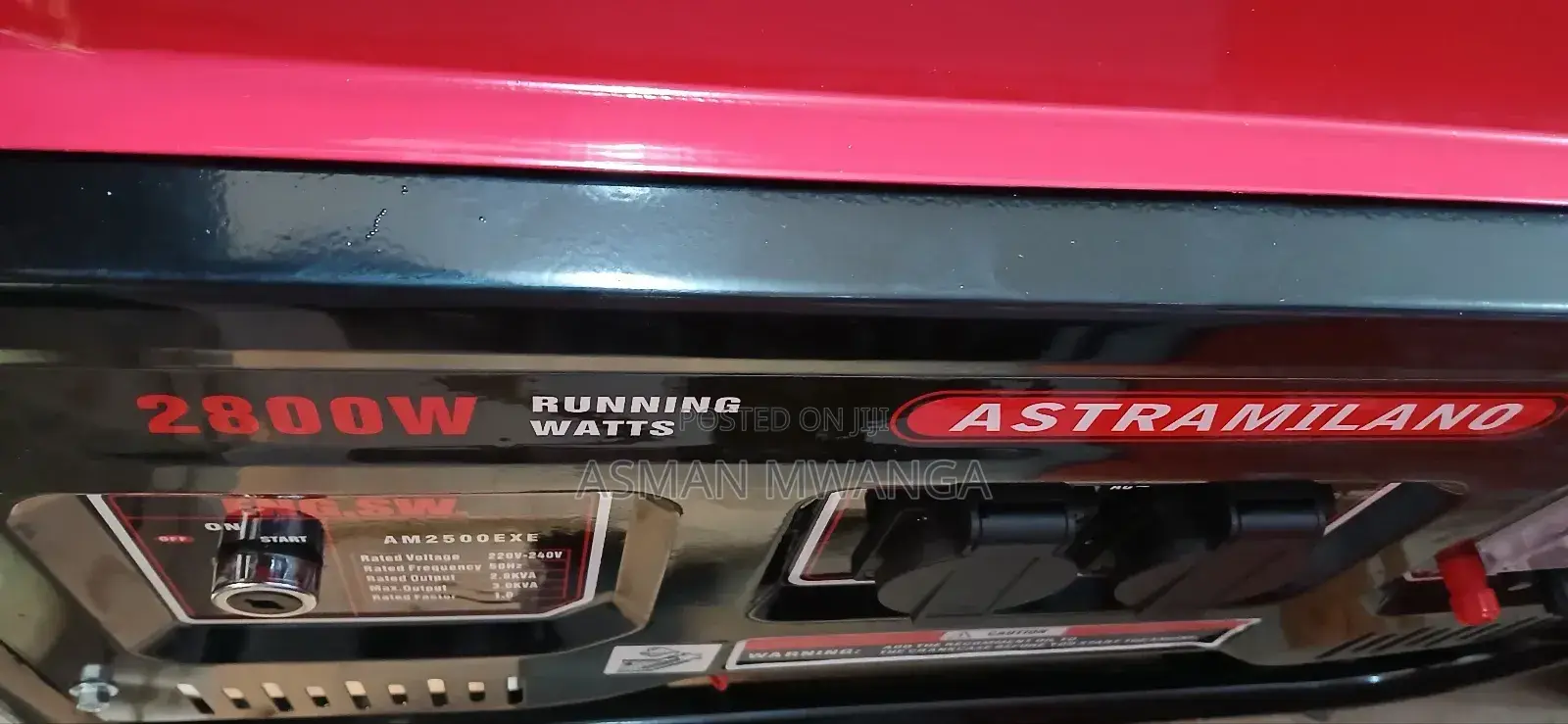 Astramilano Generator Am2500ex Auto