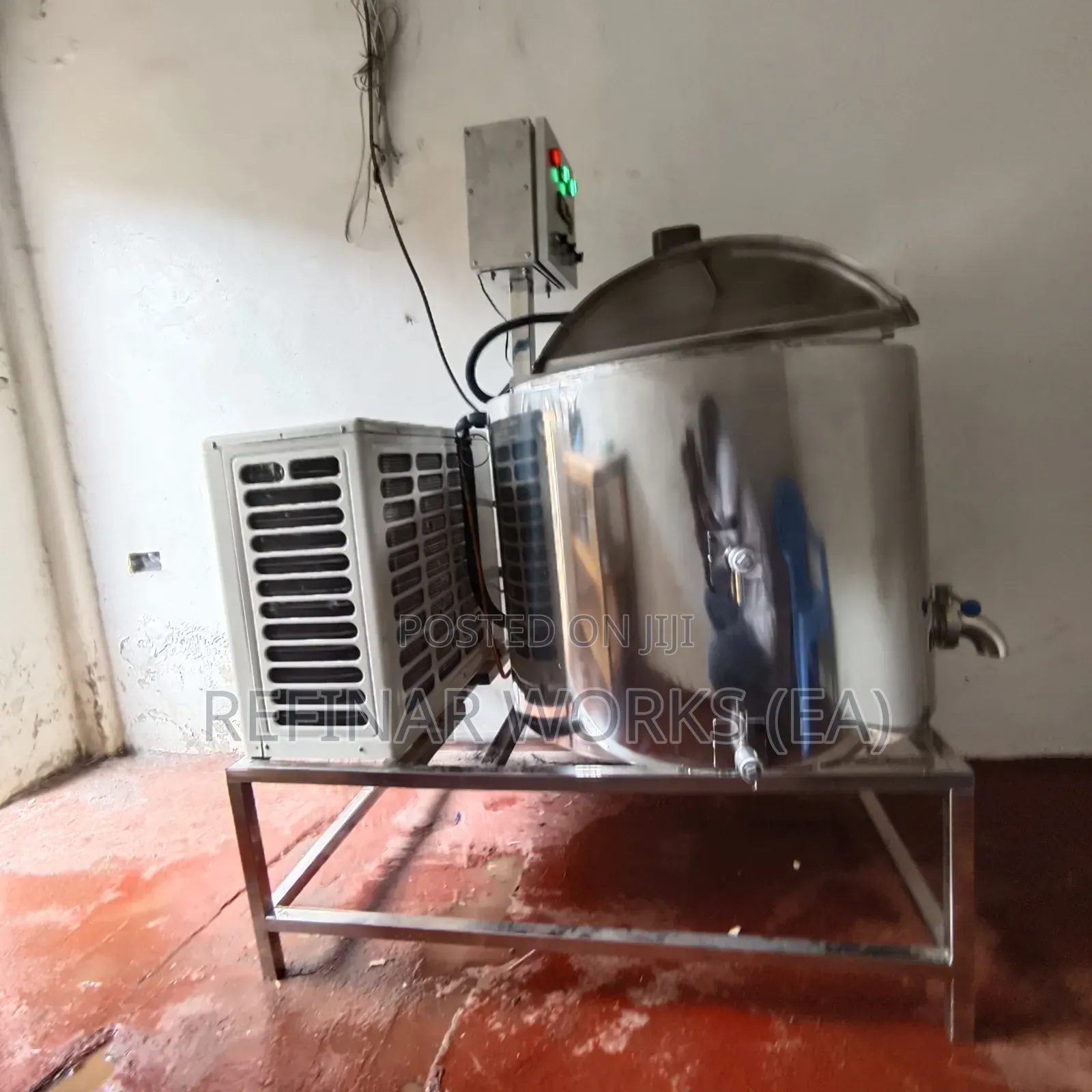 Milk Chiller for Daily Collection Operations