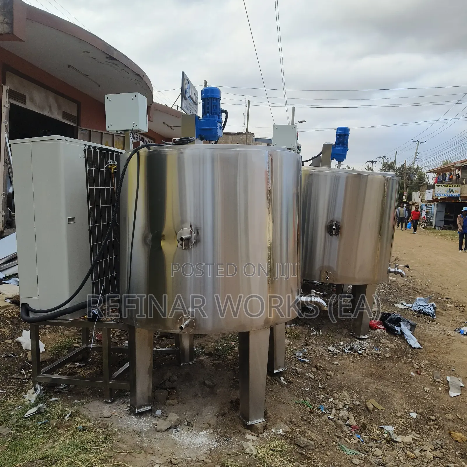 Milk Chiller for Daily Collection Operations