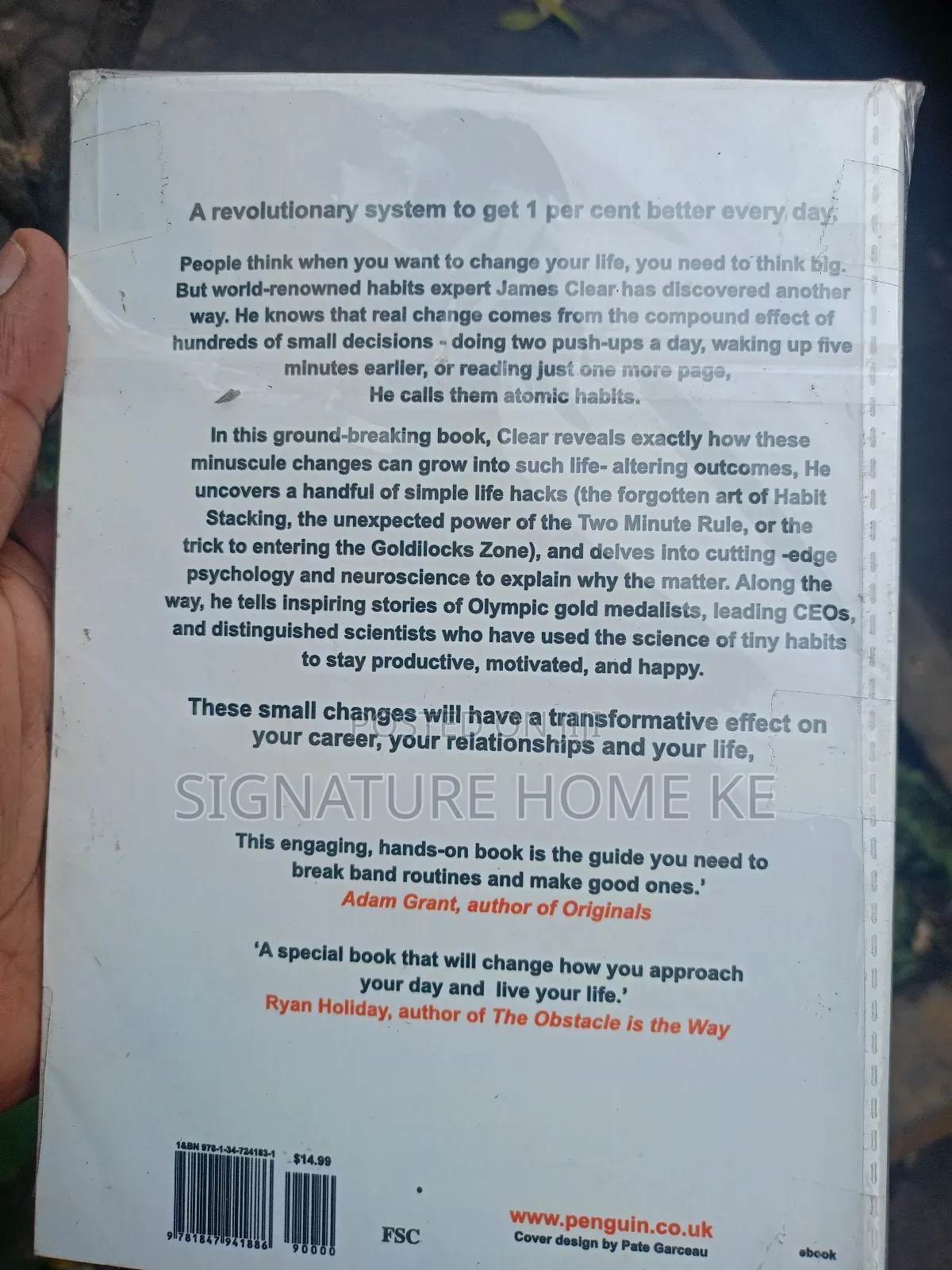 Atomic Habits Novel