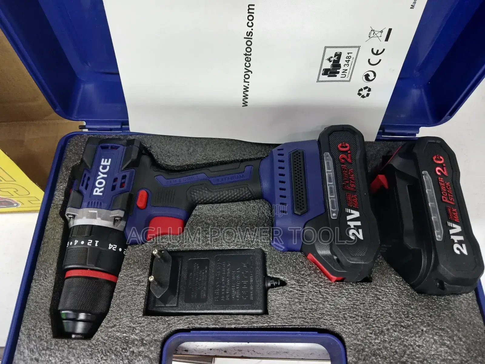 Royce Brushless Cordless Drill 21v