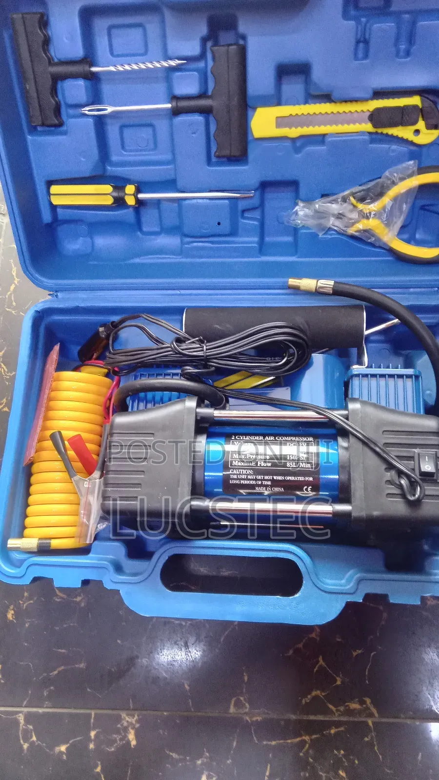 2-cylinder Car Air Compressor