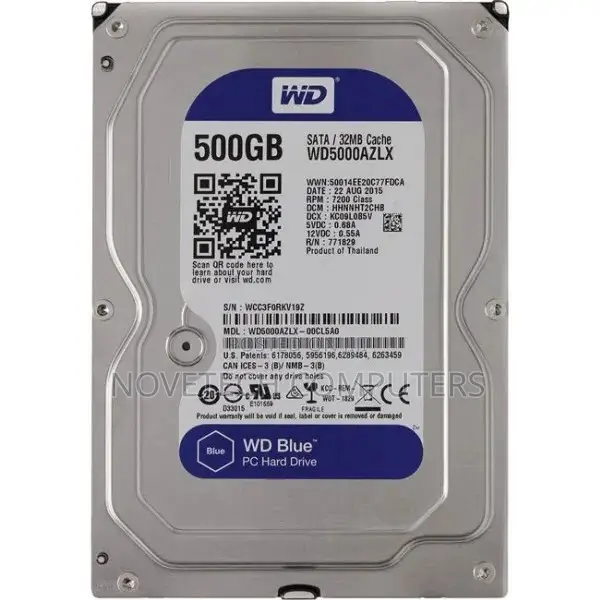 Wd Blue Hard Drive 500gb 7200rpm for Desktop