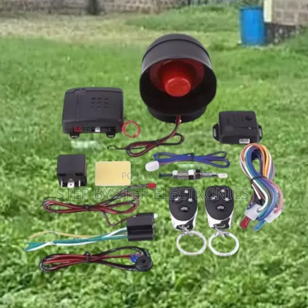 Keyless Entry Burglar Car Alarm Security System Kit