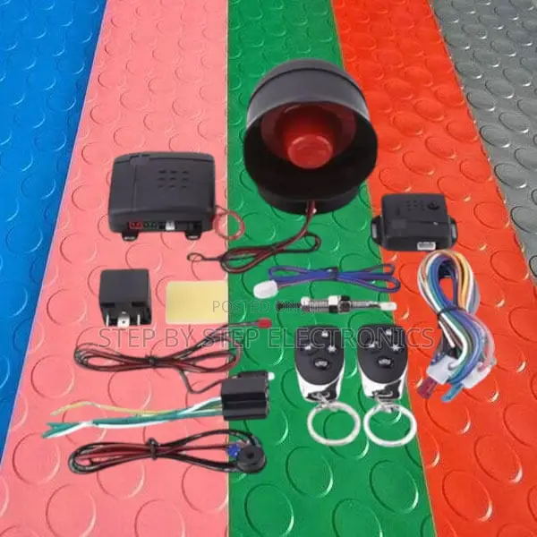Burglar Car Alarm Security System Kit With Shock Sensor