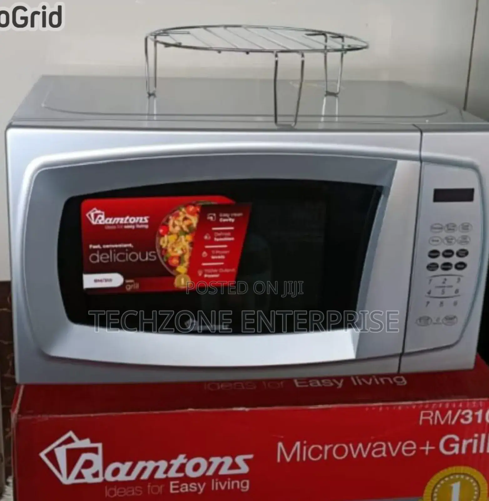 Ramtons Rm310 Microwave Digital 20litres With Grill, 700w