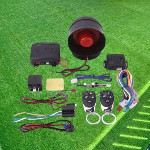 Loud Siren Alerts Burglar Car Alarm Security System Kit