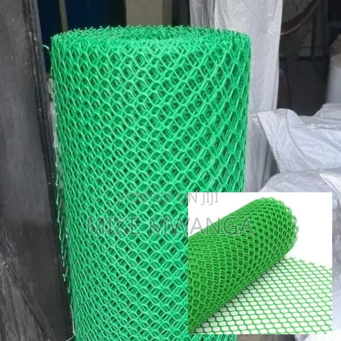 Green Coated Plastic Wire Fencing