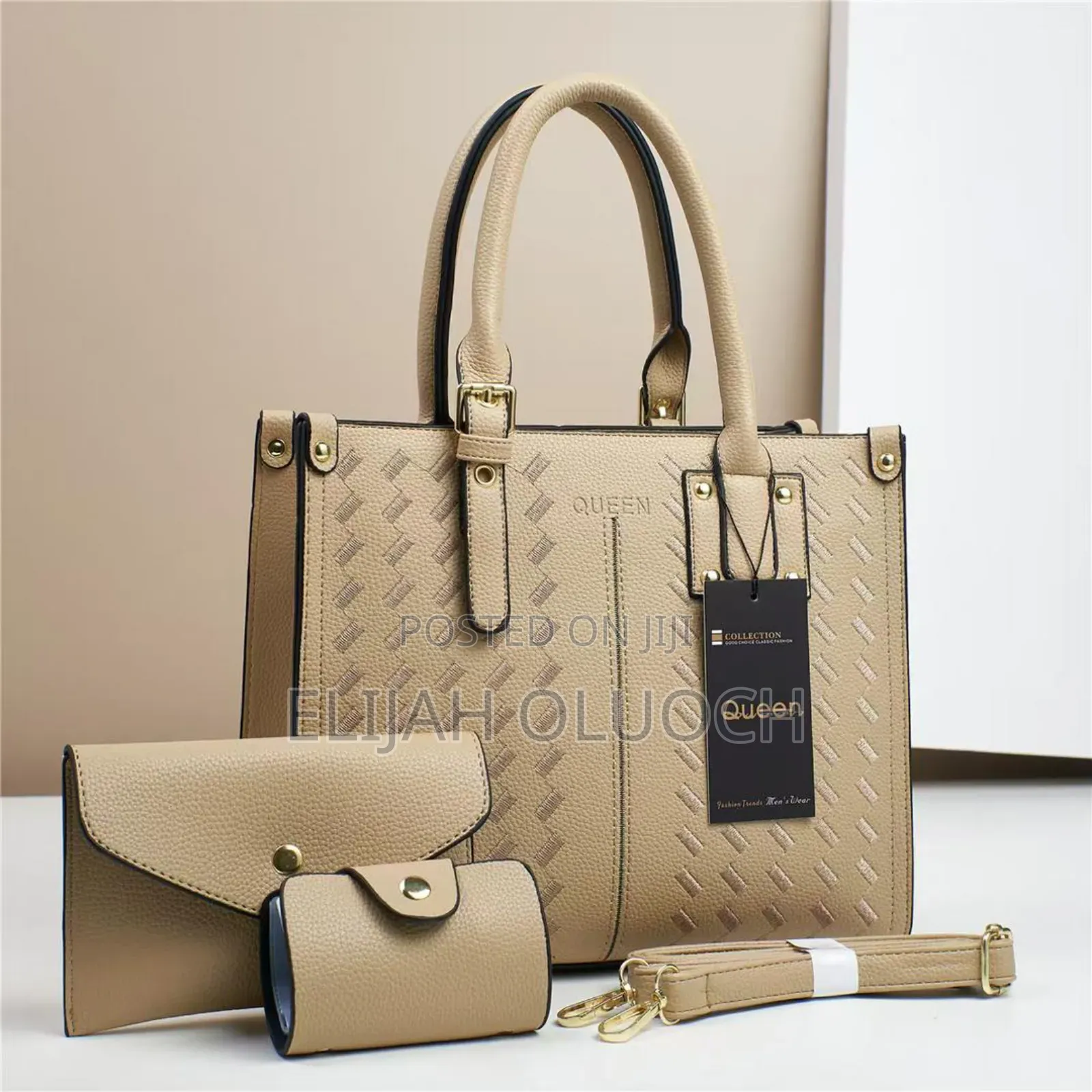 3in1queen Set Leather Handbag