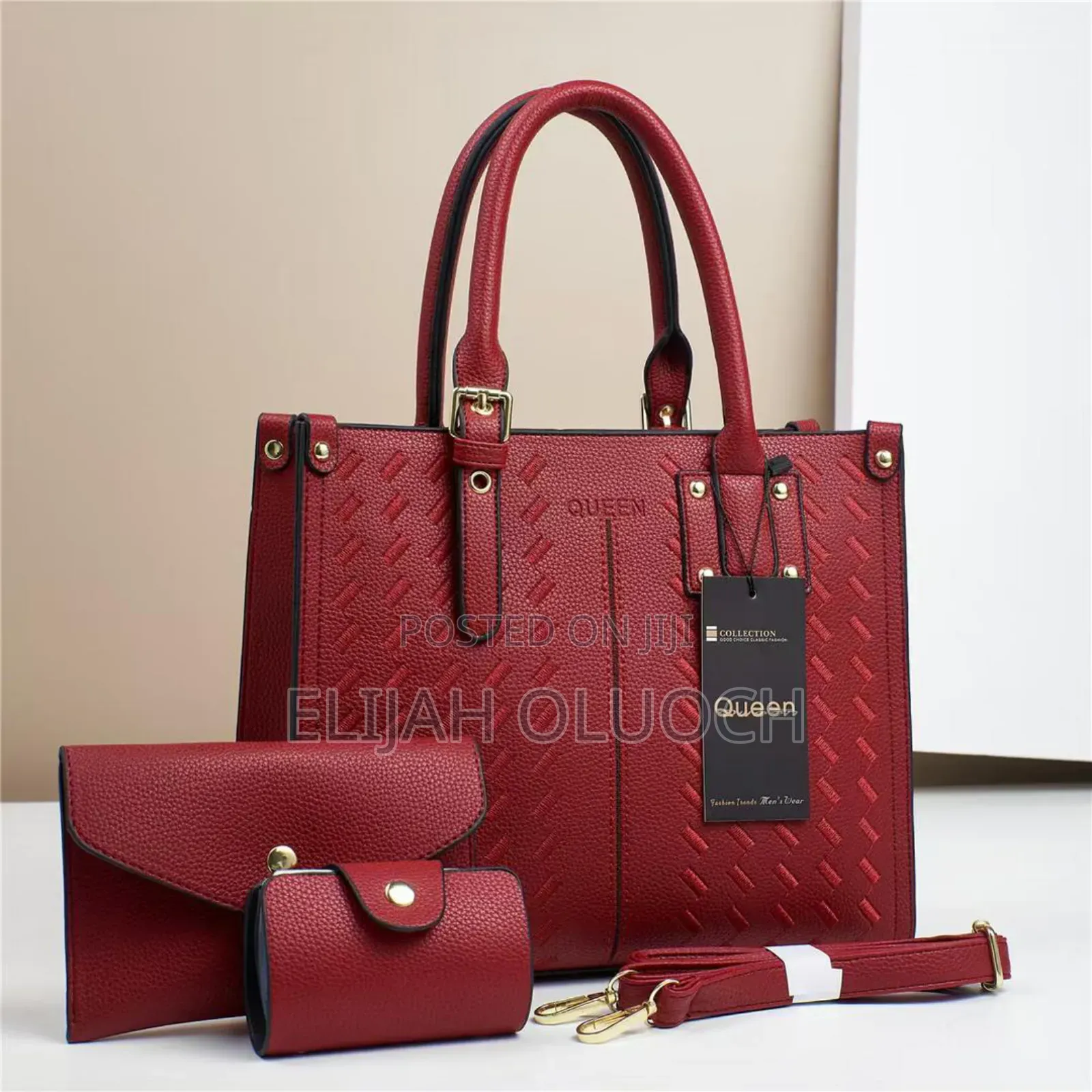 3in1queen Set Leather Handbag