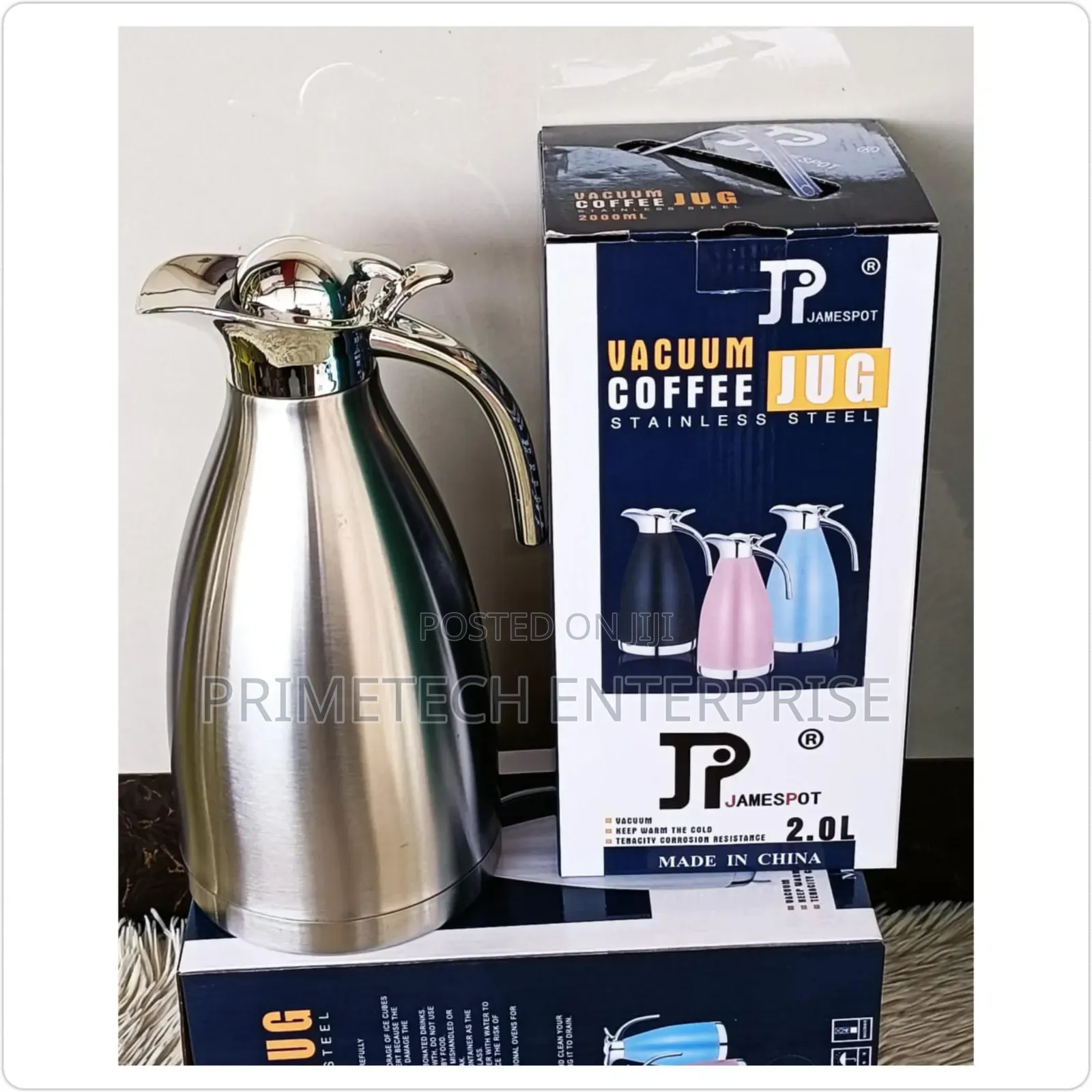 Jamespot Vacuum Coffee Flask-2. 0ltrs