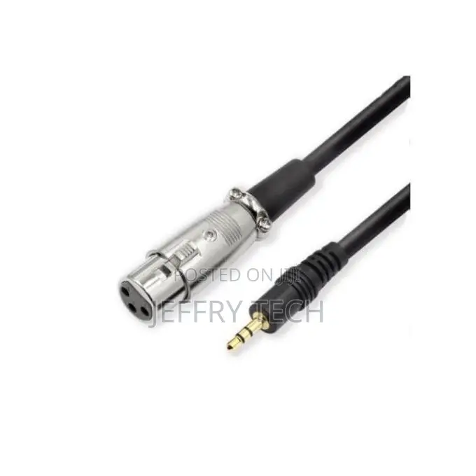 Adapter Cable for XLR/3.5mm Audio Jack