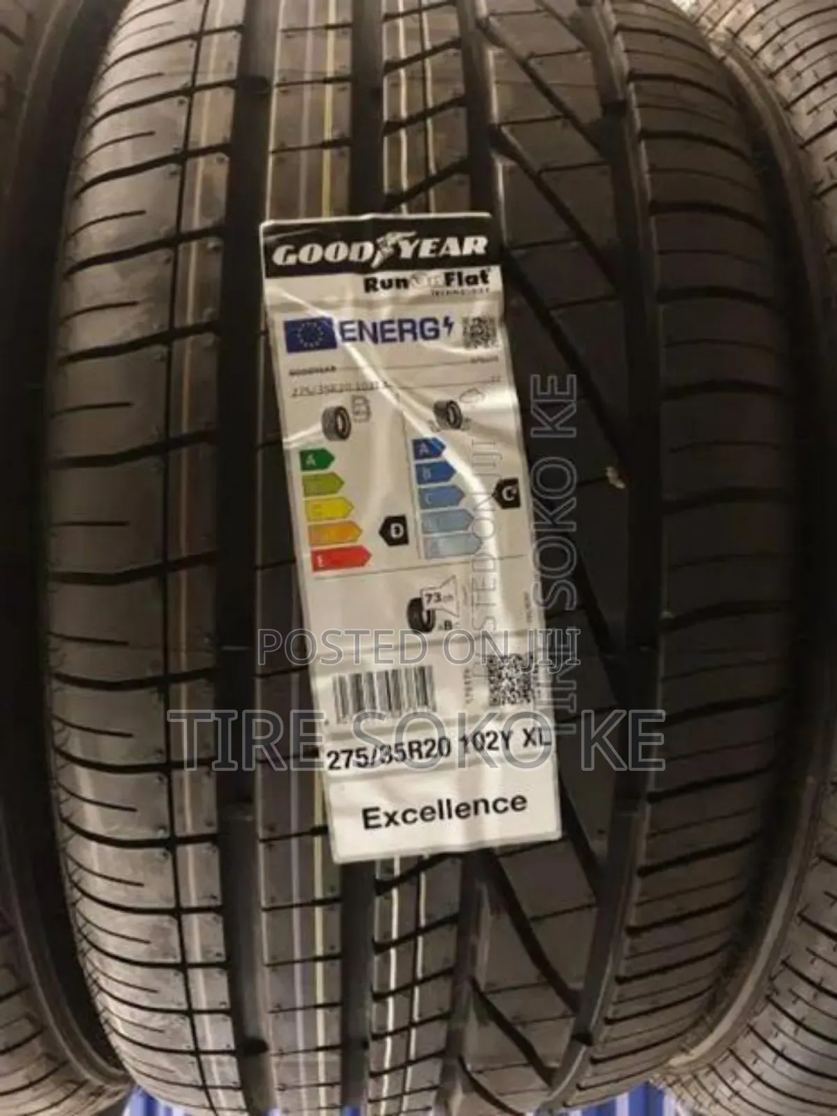 275/35r20 Goodyear Runflat Fitting