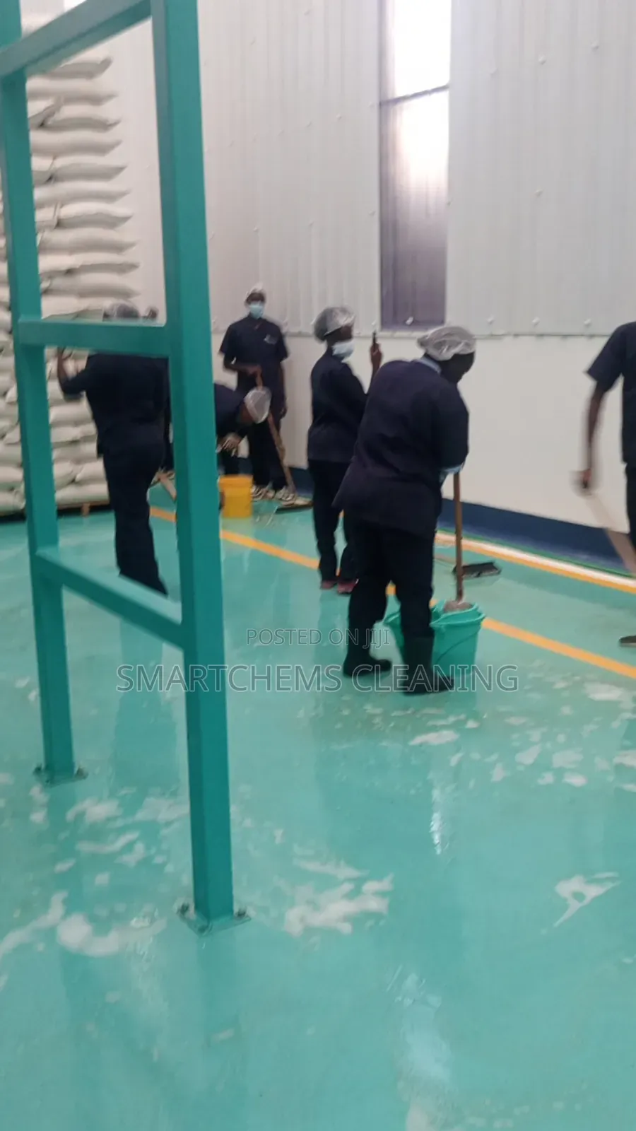 Cleaning During the Launching Event