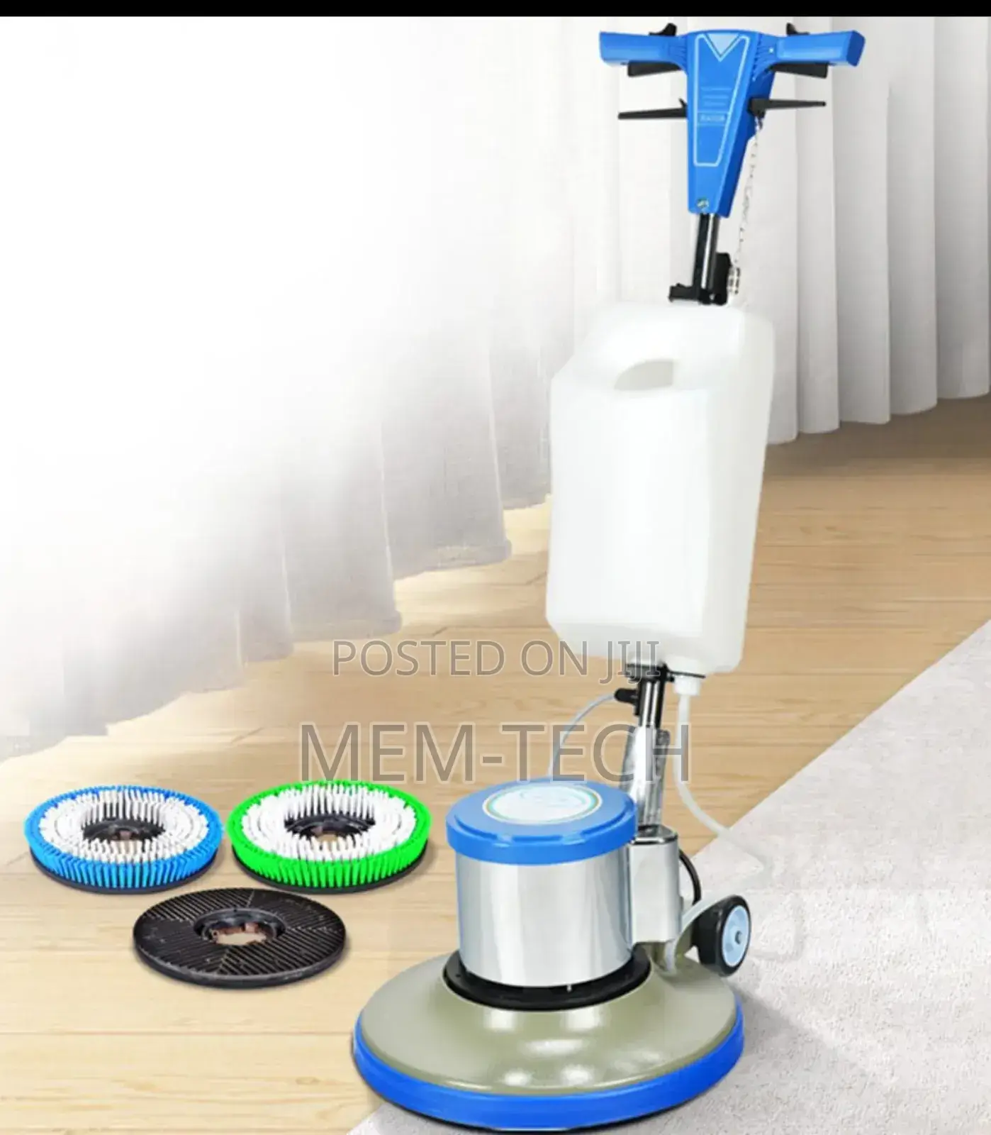 Toller Flour Polisher/Floor Scrubber
