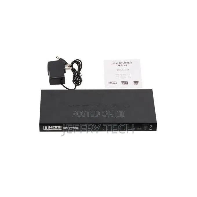 Hdmi Splitter Switch 8 Output Audio Video 3d Support 1080p