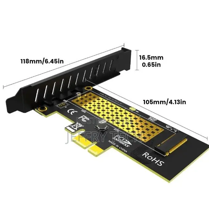 M.2 to Pcie 3/4 M.2 Nvcloser Adapter Card, Desktop Pc Cards