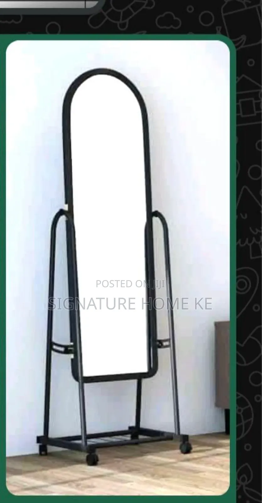 Dressing Mirror With Wheels