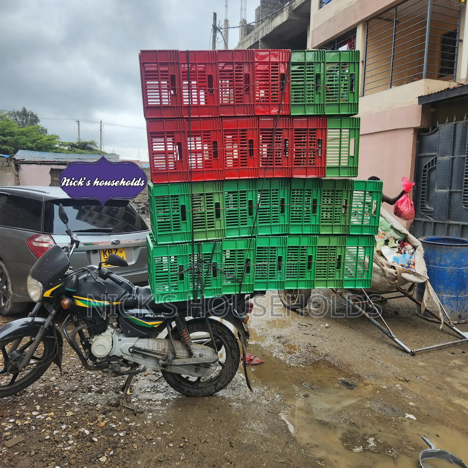 Portable Plastic Crates