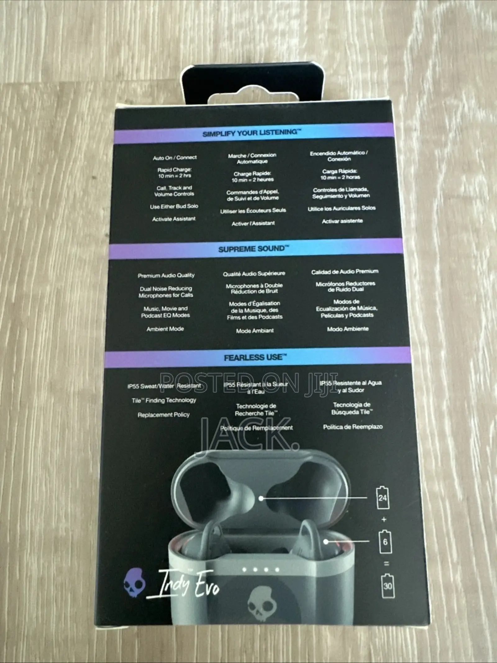 Skullcandy Indy Evo Wireless Earphones