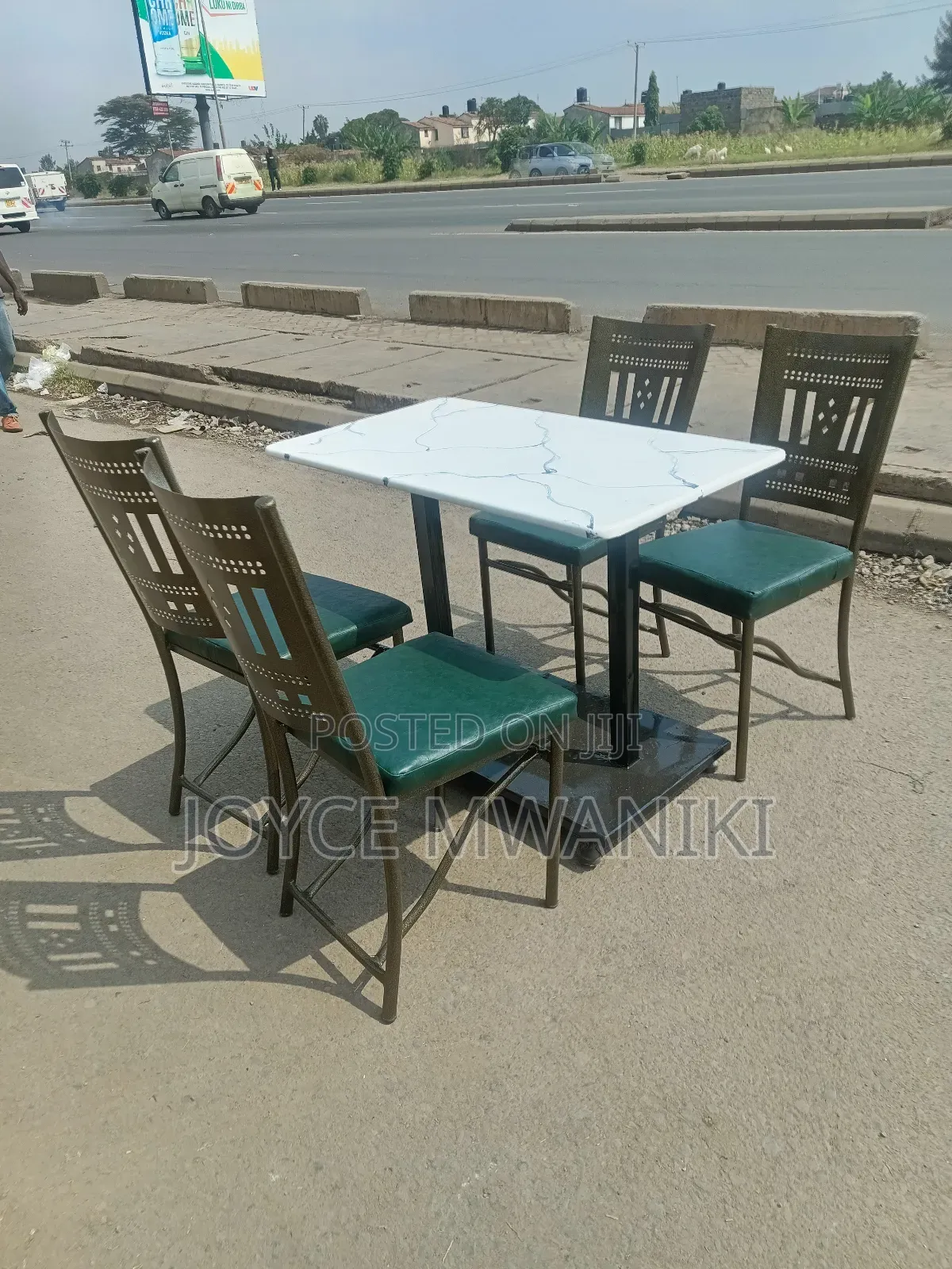Restaurant Laser Cut Powder Coated Set 
