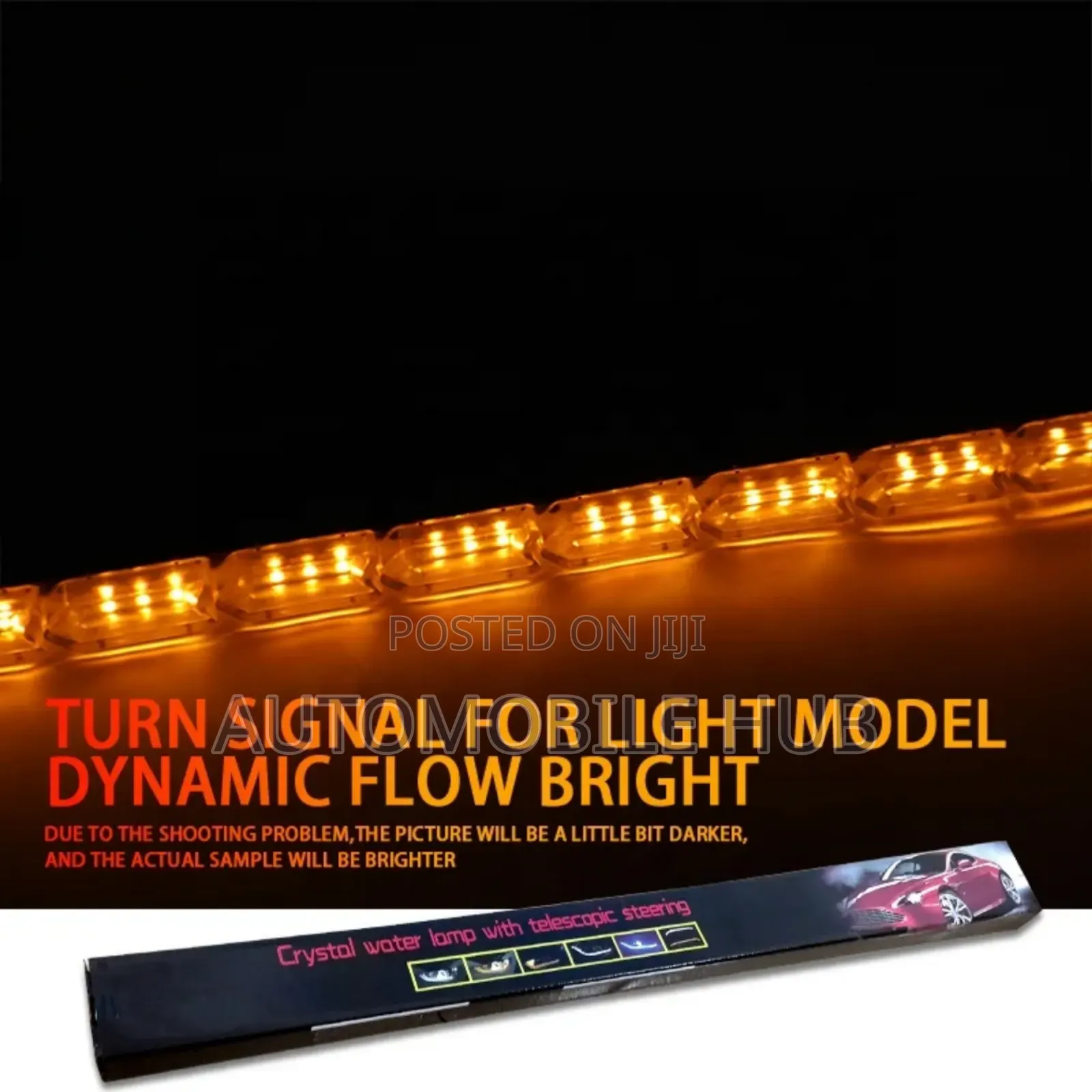 Car Headlight Crystal DRL Lights - 2 PCS DRL